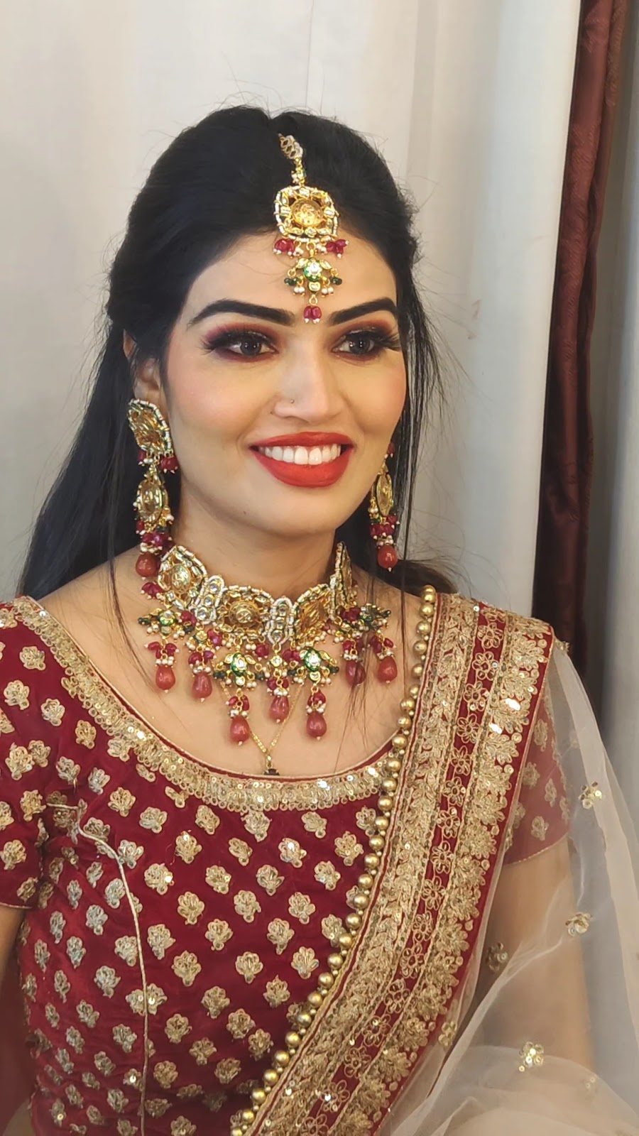 Bridal look by Devika Thoke